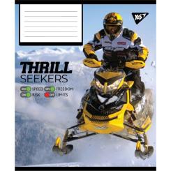 Тетрадь Yes Thrill Seekers А5 96 аркушів клітинка Фото 5