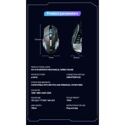 Мышка XO M10 Wireless Black/Silver Фото 5
