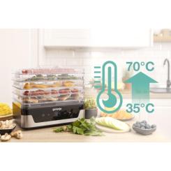 Сушка для овощей и фруктов Gorenje FDK400DE Фото 8