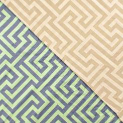 Постельное белье Home Line Сатин Твіл Меандр сімейний Фото 1