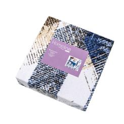 Постельное белье Home Line Фланель Синяя графика семейный Фото 2