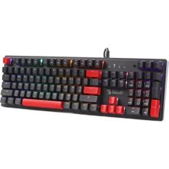 Клавиатура A4Tech Bloody S525N RGB BLMS Red Switch USB Fire Black Фото 1