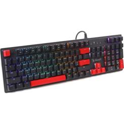 Клавиатура A4Tech Bloody S525N RGB BLMS Red Switch USB Fire Black Фото 2