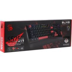 Клавиатура A4Tech Bloody S525N RGB BLMS Red Switch USB Fire Black Фото 5