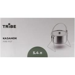 Котел туристический Tribe Fire Pot 5,4 л сталевий Фото 5