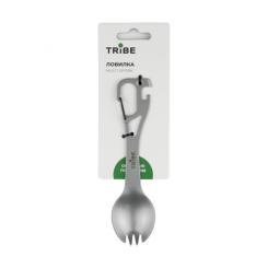 Ложка-вилка туристическая Tribe Multi Spork сталева Фото 1