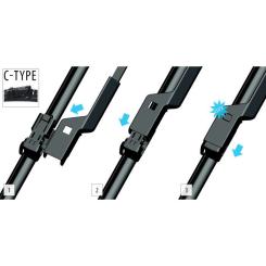 Щетка стеклоочистителя OXIMO 700+700 мм Фото 3
