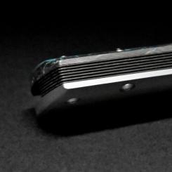 Нож Maserin Daga, Elmax, fat carbon, чорний Фото 10