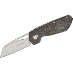 Нож Maserin W2, M390, fat carbon, чорний Фото