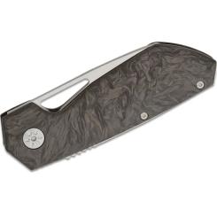 Нож Maserin W2, M390, fat carbon, чорний Фото 2