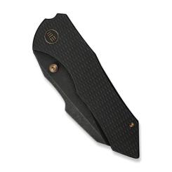 Нож Weknife High-Fin XL, Darkwash, чорний титан Фото 5