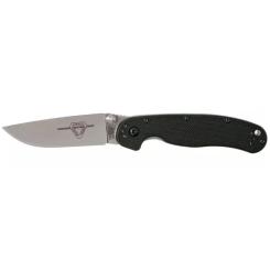 Нож Ontario Knife RAT II AUS-8 Black Фото