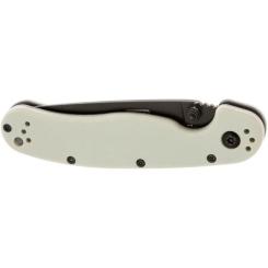 Нож Ontario Knife RAT II AUS-8 Bone, Black Blade Фото 1