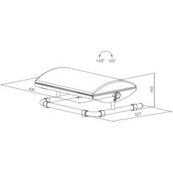 Подставка для ног OfficePro FR960B Black Фото 7