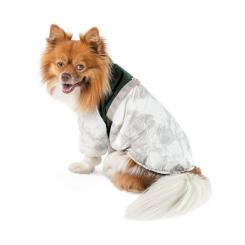 Курточка для животных Pet Fashion Bony ХХS бело-зеленая Фото 1