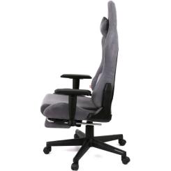 Кресло игровое Аклас Герц RL Серый (Серый бархат) Фото 2