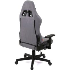 Кресло игровое Аклас Герц RL Серый (Серый бархат) Фото 3