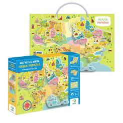 Обучающий набор DoDo Магнітна мапа України Фото 1