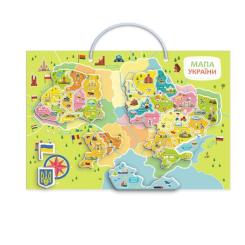 Обучающий набор DoDo Магнітна мапа України Фото 2