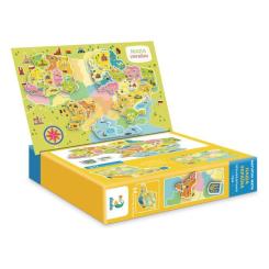 Обучающий набор DoDo Магнітна мапа України Фото 3