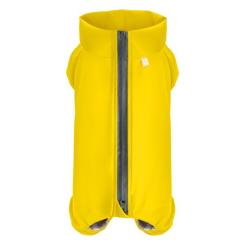 Дождевик для животных WAUDOG Clothes водонепроницаемый XS25 желтый Фото