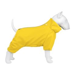 Дождевик для животных WAUDOG Clothes водонепроницаемый XS25 желтый Фото 2
