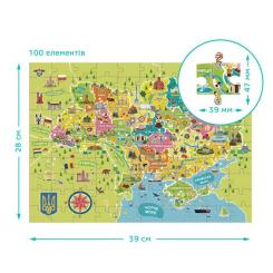Пазл DoDo Карта Украины Фото 3