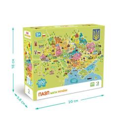 Пазл DoDo Карта Украины Фото 4