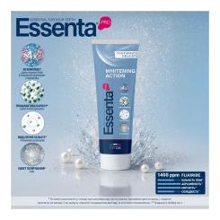 Зубная паста Essenta Pro Whitening Action 75 мл Фото 3