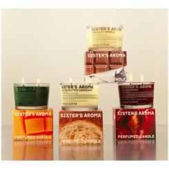 Ароматическая свеча Sister's Aroma Chocolat Vannille 150 г Фото 3