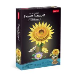 Пазл Cubic Fun трехмерный Букет цветов Подсолнух Фото