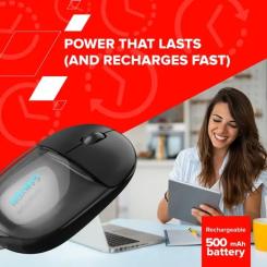 Мышка Canyon OnClick 24 Wireless Black Фото 11