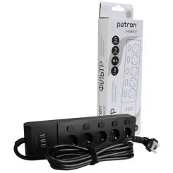 Сетевой фильтр питания Patron SP-1653-USB Фото