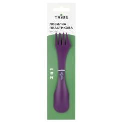 Ложка-вилка туристическая Tribe Spork пластикова pink Фото 2