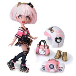 Кукла 4SF Manga Dolls Hello Kitty Золотая Роллер Дева Фото 1