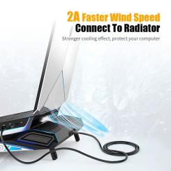Дата кабель Essager USB 2.0 AM/AM 0.5m 5Gbps Фото 1
