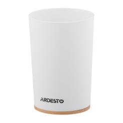 Стакан для ванной комнаты Ardesto Minimalism Белый Фото