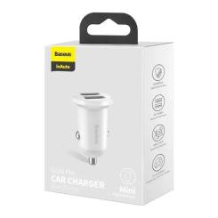 Зарядное устройство Baseus 2xUSB 24W Grain Pro Фото 4
