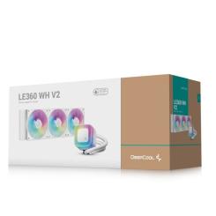 Система жидкостного охлаждения Deepcool LE360 WH V2 Фото 5