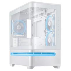 Корпус для ПК ASUS Prime AP202 ARGB Tempered Glass White Фото