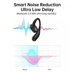 Наушники Choetech Open-ear з LED дисплеєм Black Фото 6