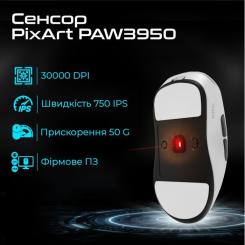 Мышка RAWM ES21Pro Wireless Green Фото 1