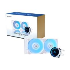 Система жидкостного охлаждения Chieftec Iceberg 240 ARGB WHITE Фото 3