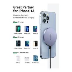 Зарядное устройство Ugreen Magnetic Wireless Charger 15W CD245 Фото 2
