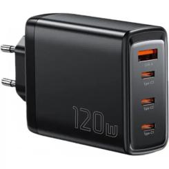Зарядное устройство Essager 3xUSB-C + 1xUSB 120W GaN Фото 1