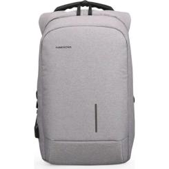 Рюкзак для ноутбука Kingsons 17" laptop backpack Light Grey Фото
