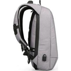 Рюкзак для ноутбука Kingsons 17" laptop backpack Light Grey Фото 1