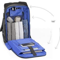 Рюкзак для ноутбука Kingsons 17" laptop backpack Light Grey Фото 3