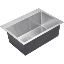 Мойка кухонная Kroner Geburstet-5843HM Фото 2