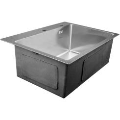 Мойка кухонная Kroner Geburstet-5843HM Фото 3